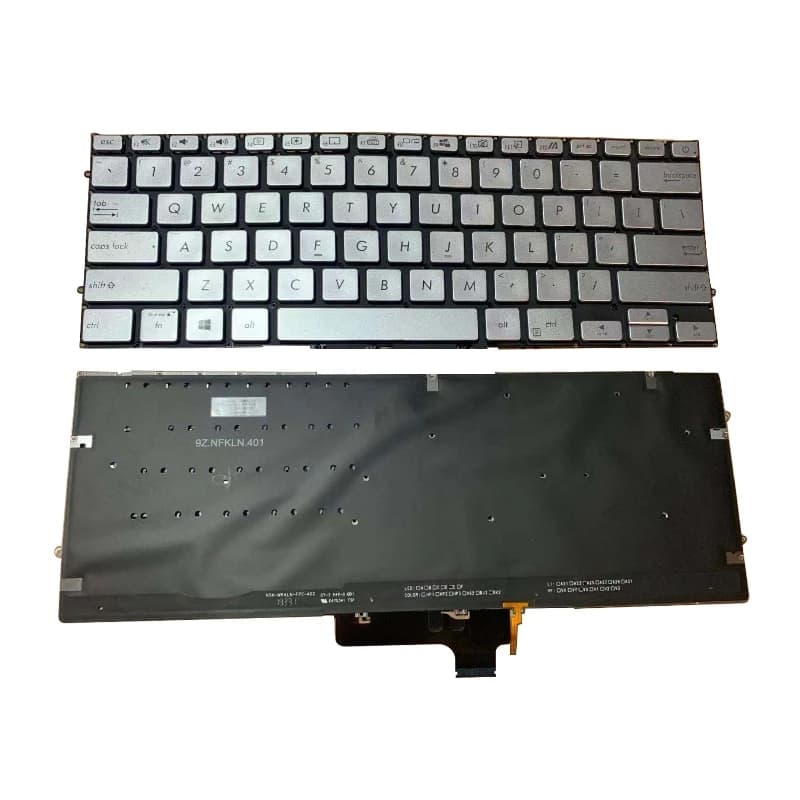 Nouveau clavier US/RU/SP/FR/UK pour ASUS UX431 UX431U UX431F U4500F X431 X431FAC V431 K431 S431 clavier d'ordinateur portable