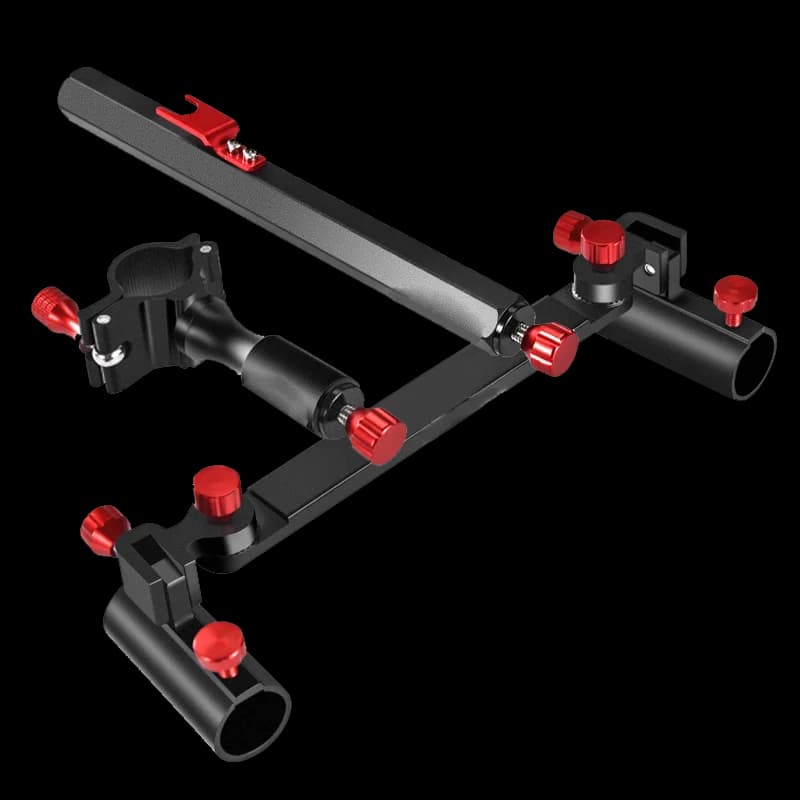 Accessoires durables pour chaise de pêche, double clip pour parapluie, cadre de support, support d'invite rotatif réglable