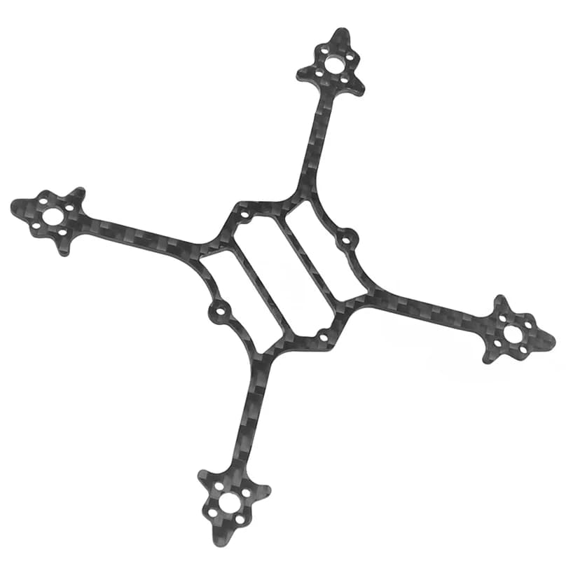 Plaque inférieure d'empattement de 115mm en Fiber de carbone 3K pour Happymodel Crux3 Quadcopter FPV, pièces de rechange pour Drone de course