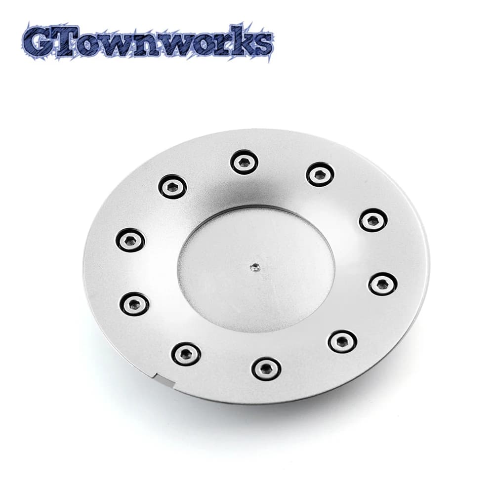 GTownworks 1 pièce OD 150mm ID 58.3mm capuchon de moyeu de roue accessoires de voiture pour 2004-2007 Mondeo 3S71-1000-CA avec Logo accessoires automobiles ABS