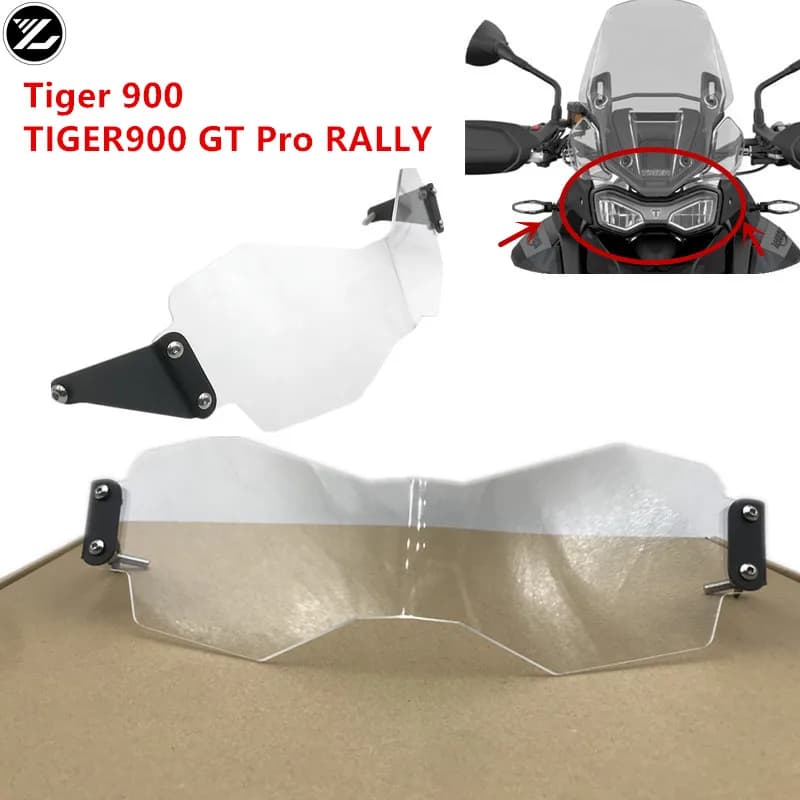 Protection des phares de moto, Film de Protection des phares avant, couvercle de lampe pour Tiger 900 TIGER900 GT Pro RALLY 2020