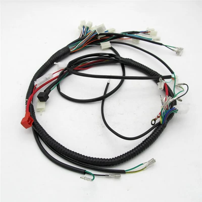 Nouveau Faisceau de câblage de moto métier à tisser pour 150cc 250CC grand dinosaure grand taureau PIT Quad Dirt Bike ATV