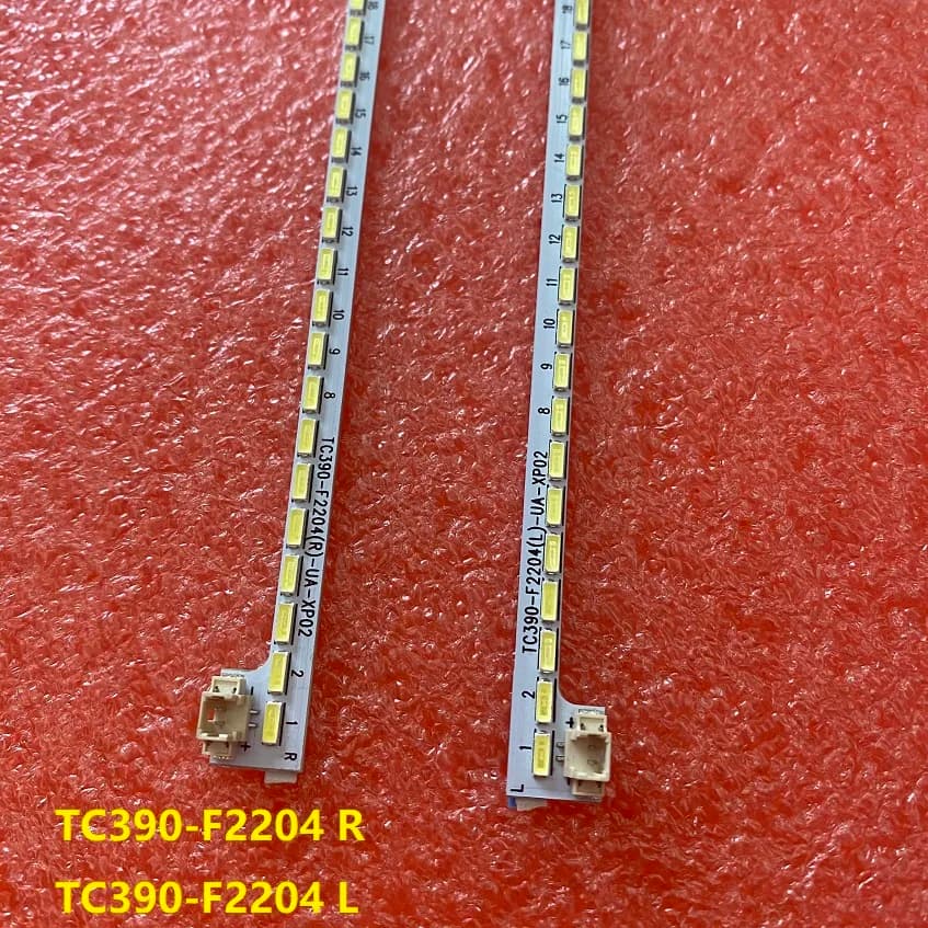 Bande de rétro-éclairage LED 2 pièces/ensemble 88LED, pour SALORA LED39UAT TC390-F2204(R) L UA-XP02 CVB39003 CV9202H-TPW TC390FN04 V390HJ1