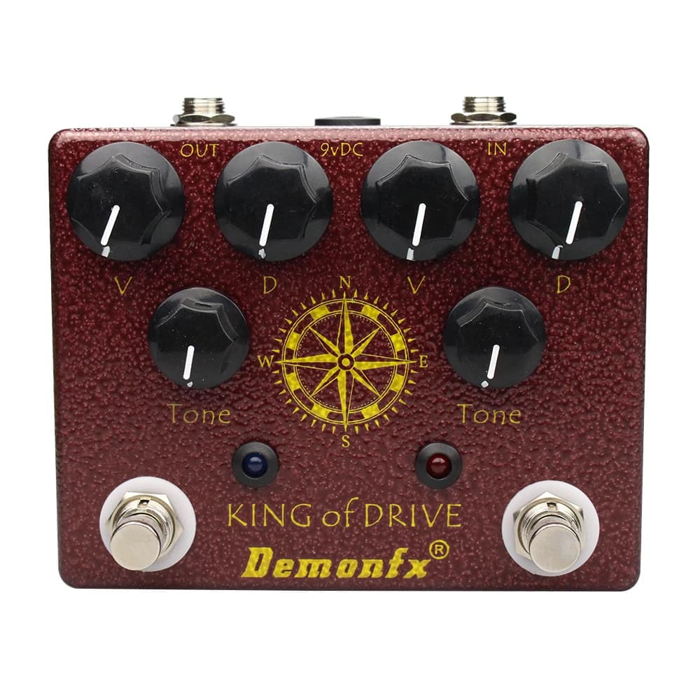 Demonfx-Pédale King Of Drive King Of Clone, Surcharge, Effet Monobloc, Effet King Of Tone, Haute Qualité, Nouveau