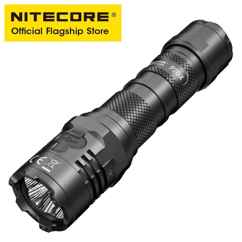 NITECORE P20iX USB-C lampes de poche rechargeables lampe de poche tactique militaire Super lumineuse 4000 lumens 5000mAh batterie NL2150HPi