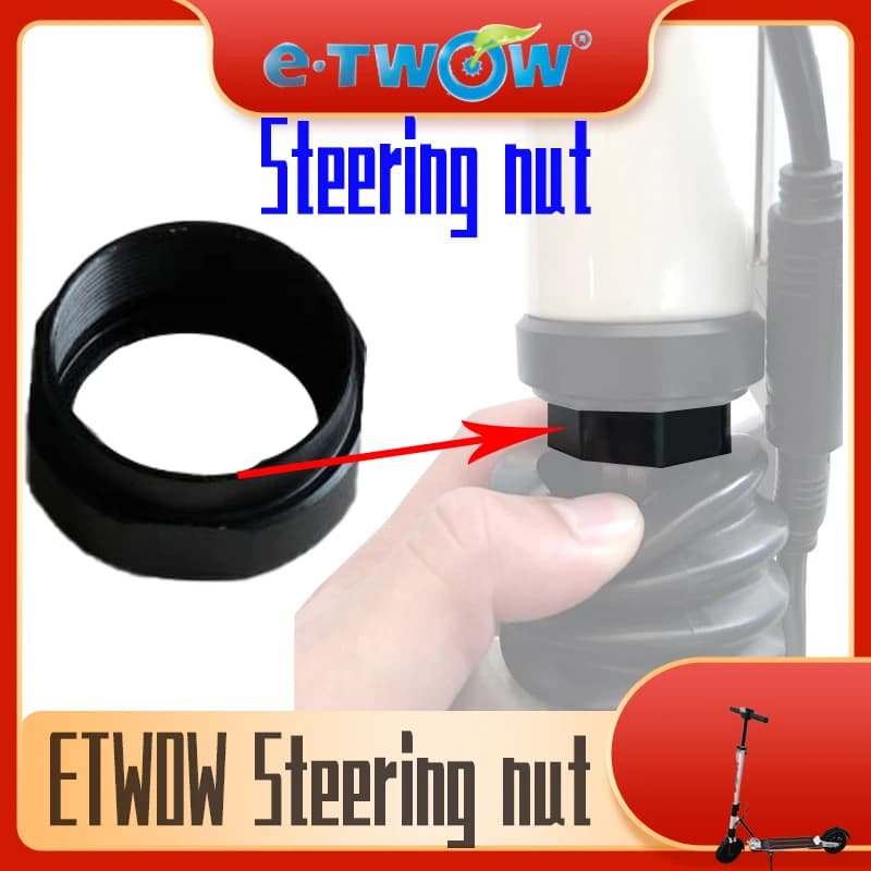 E-twow ETWOW – accessoires de scooter électrique d'origine, écrou de direction, capuchon en aluminium