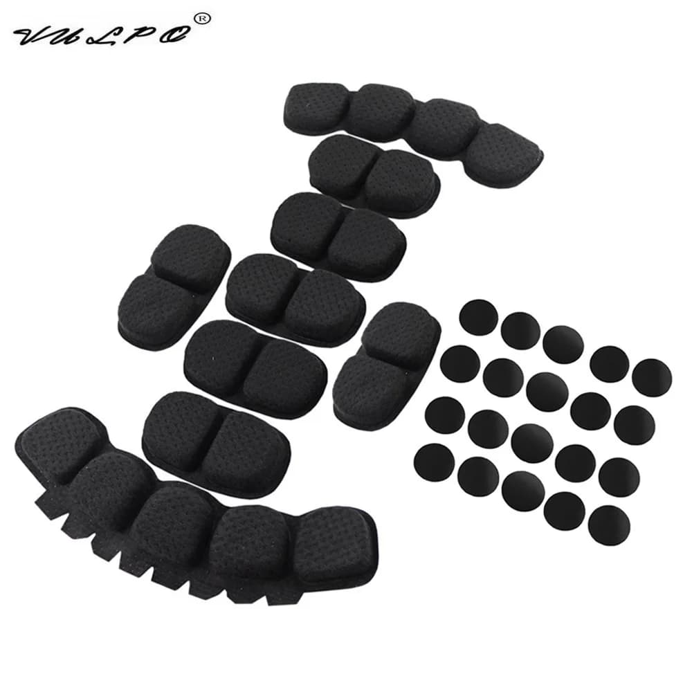 VULPO – coussin de protection en mousse de remplacement pour casque, Version améliorée, à mémoire de forme, accessoires pour casque tactique de sport de plein air