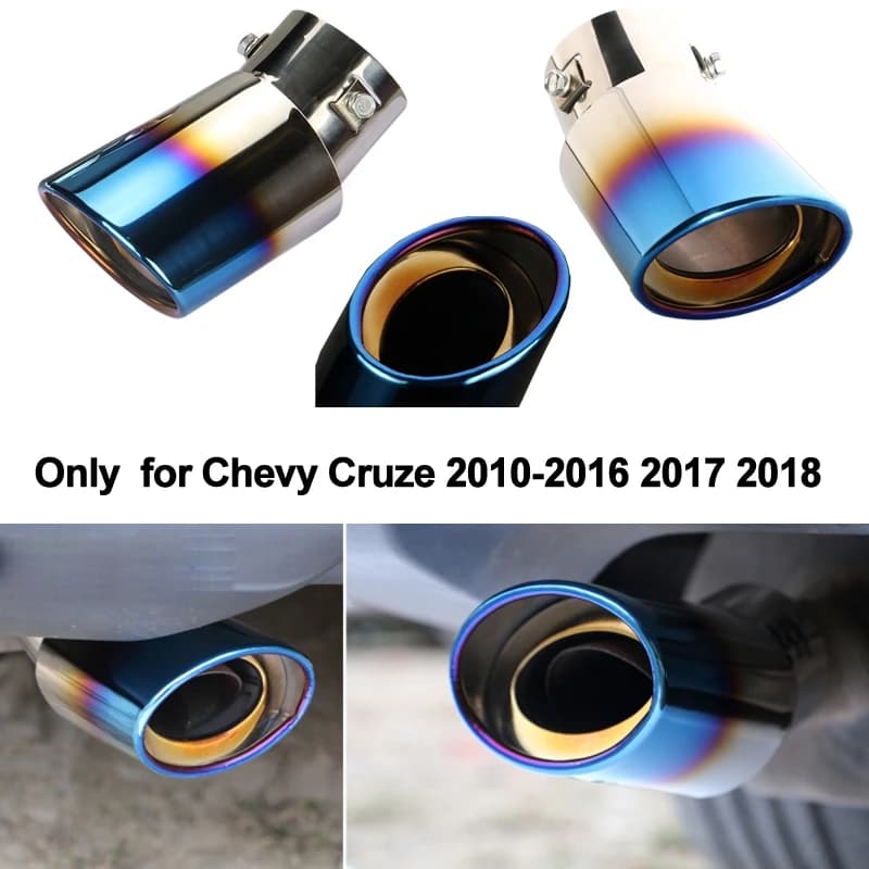 Buse de sortie de silencieux d'échappement arrière, 1 pièce, pour Chevrolet Chevy 2010 2011 2012 2013 2014 2015 2016 2017 2018