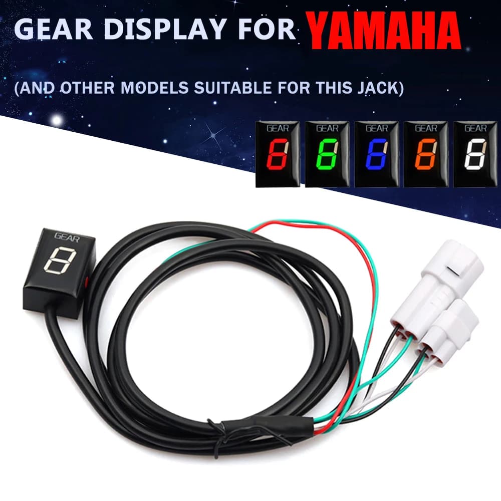 Indicateur d'affichage d'équipement de moto pour Yamaha, XJ6, FZ6, FZ8, R1, R6, FZ400, FZS, XJR400, FZ1, MT01, MT-03, FZ8, FZ16, pantalons rlingxjr 1300, Xvs950A