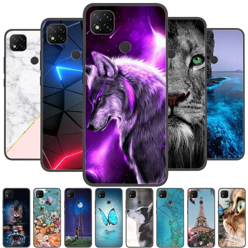 Coque de téléphone en silicone souple pour Xiaomi, pare-chocs en TPU, housse de téléphone, Redmi 9C NDavid, Redmi 9C C9 NDavid
