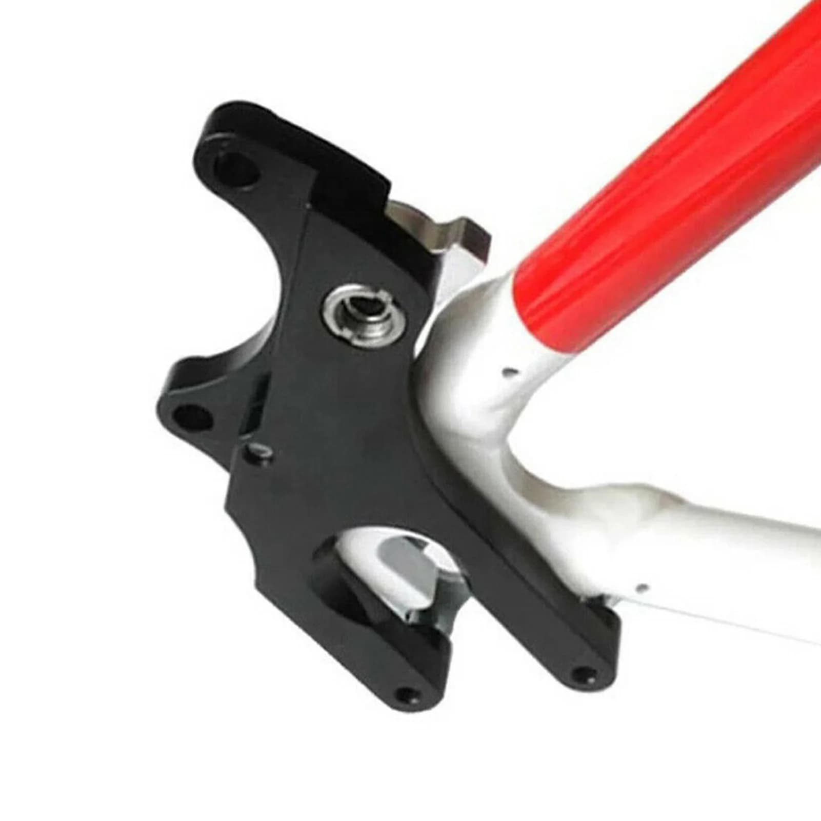 Support de cadre de vélo sans disque, adaptateur de conversion de frein à disque VTT, vélo de route, siège de conversion pour vélo, pièce de vélo