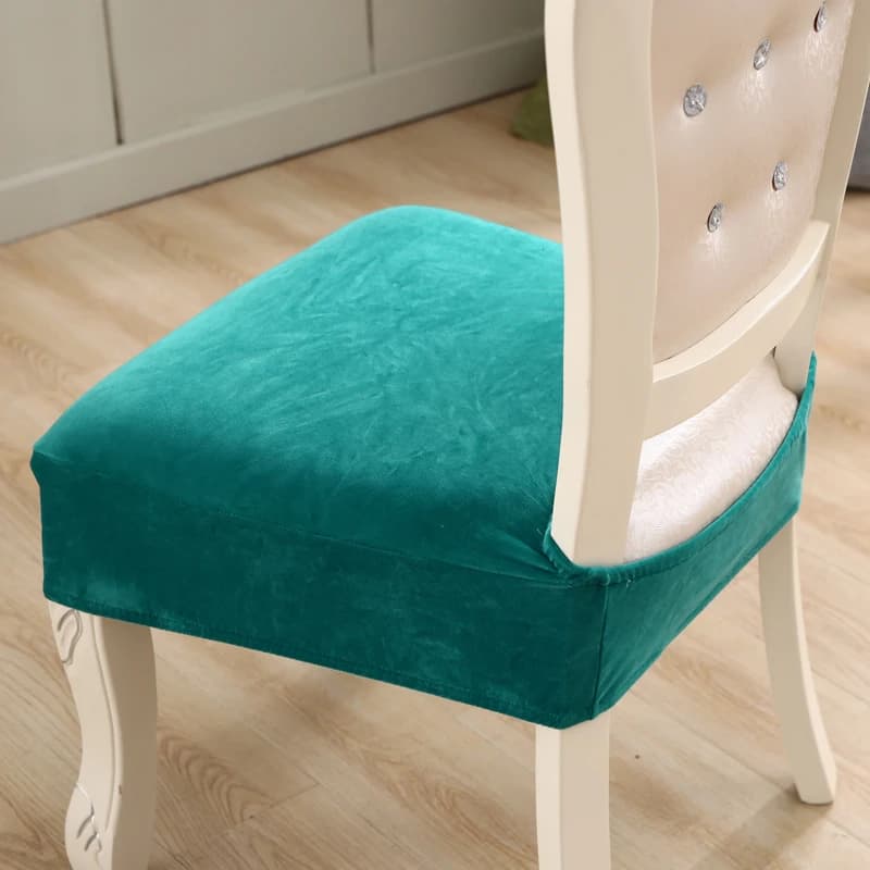 Housse de chaise en velours épais MKZOOM, housses de chaise pour salle à manger, protection de chaise, housse de chaise extensible solide et élastique