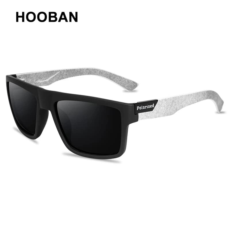 Lunettes de soleil polarisées carrées classiques pour hommes et femmes, lunettes de soleil de sport vintage, nuances de pêche, randonnée en plein air, mode masculine