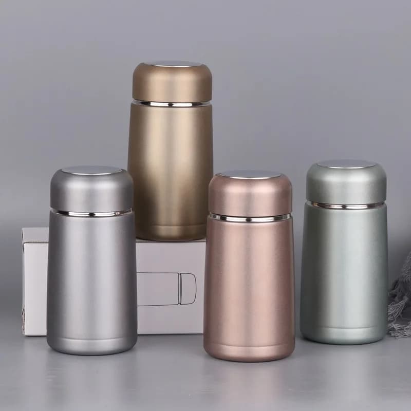 Bouteille Thermos de 350ml en acier inoxydable 304, Mini contenant Portable, flacon sous vide, pour le café, le thé, le lait