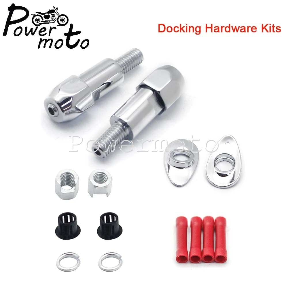 Kit de matériel d'amarrage pour Harley ocia Wide Fetal de Fat Bob FXDF FXDWG FXDFSE/2, poignées de moto amovibles T1 Sissy Bar, plaques latérales, 1 jeu
