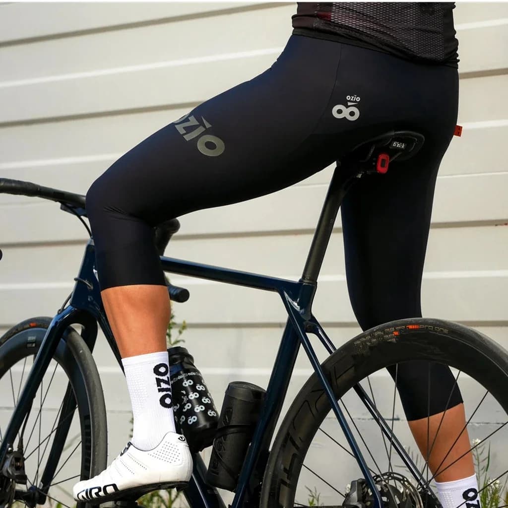Printemps/automne nouveau cyclisme hommes vélo 3/4 noir bavoir culotte courte Pantalon vtt vélo de route 20D Spuer Gel Pad Pantalon