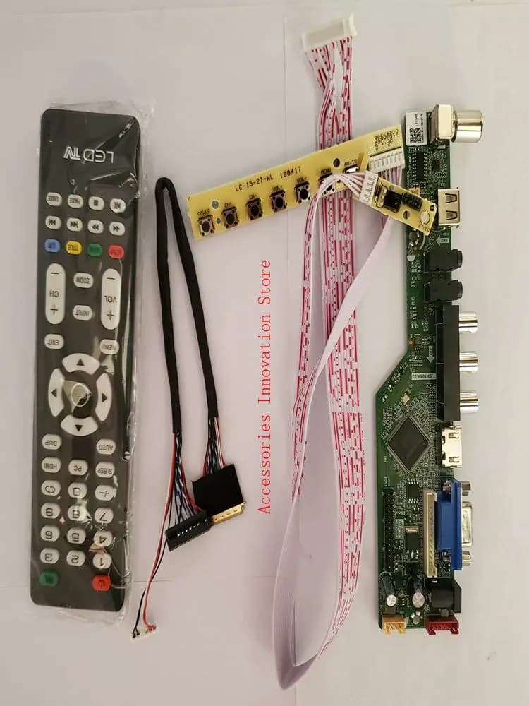 Kit de pilotes de contrôleur, panneau d'affichage LED LCD, LTN140AT26, LTN140AT26-L01 TV, HDMI, VGA, USB, 1366x768, 40 broches