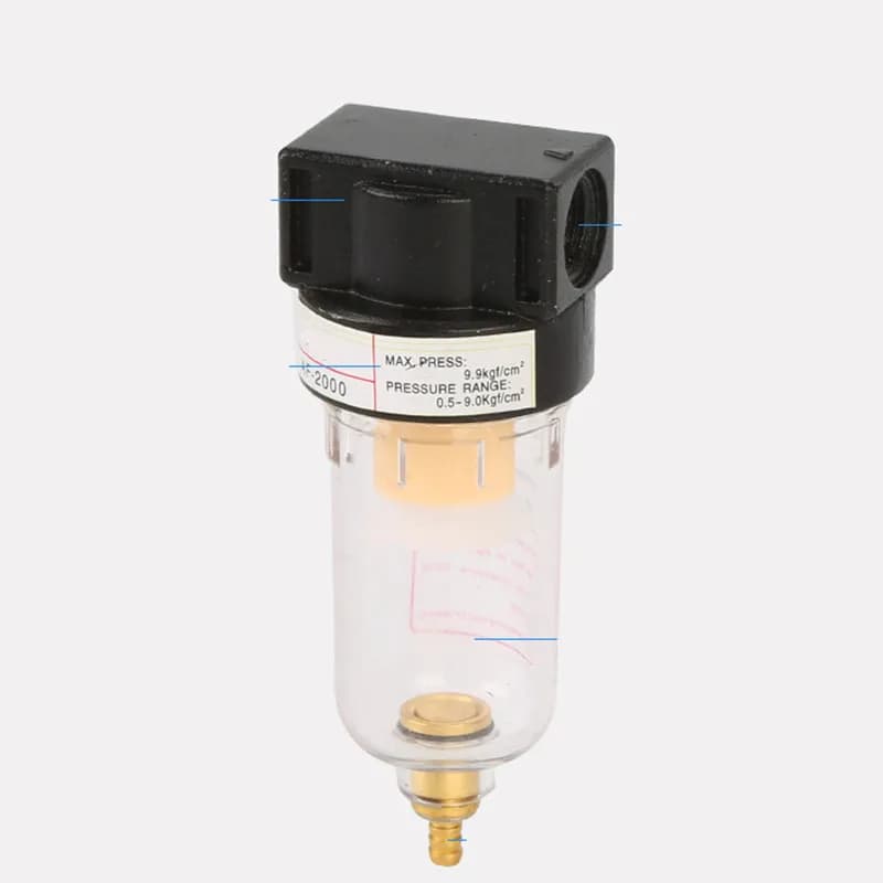 Filtre de pompe à air AF2000 1/4, séparateur d'huile et d'eau, composants pneumatiques pour compresseur d'air