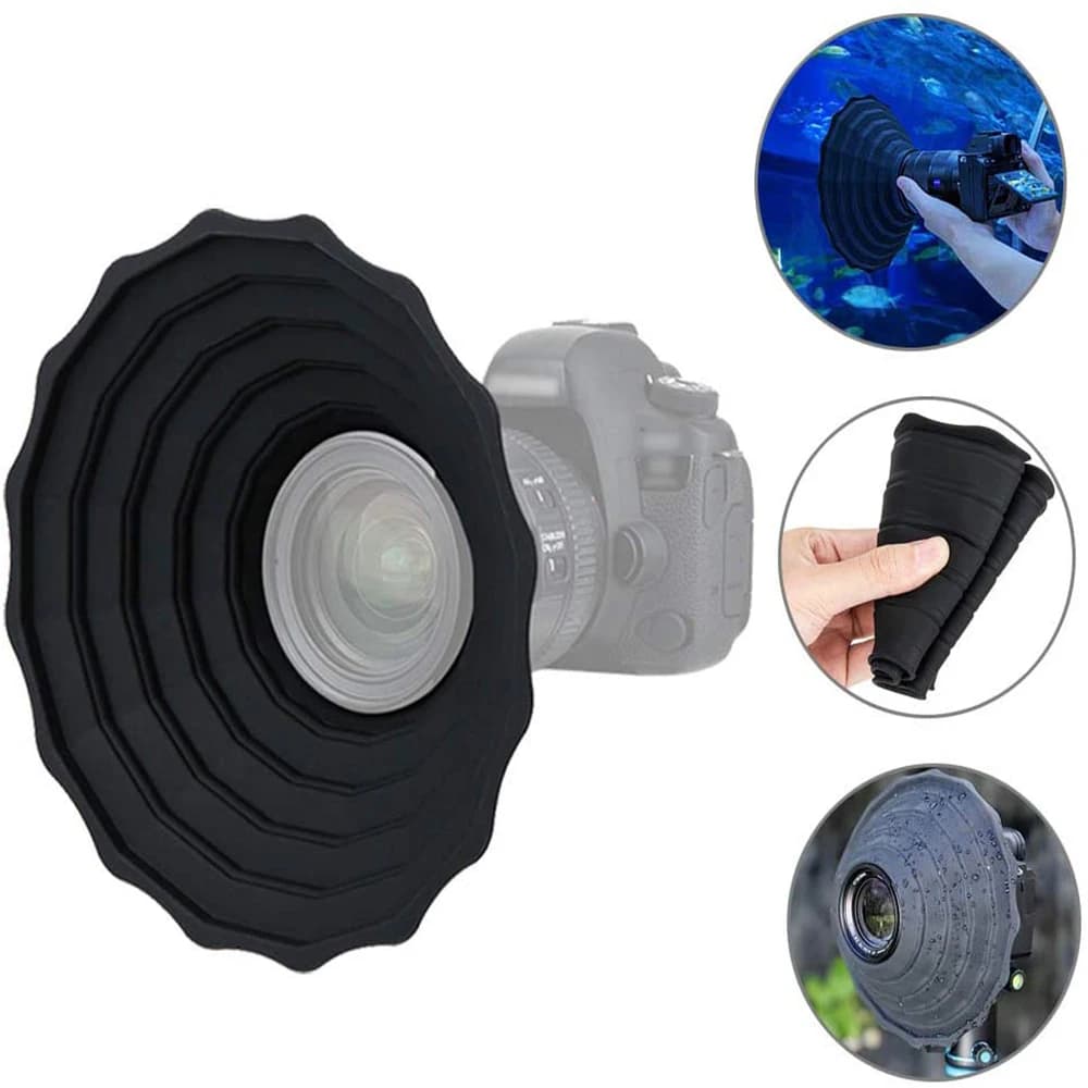 JJC – pare-soleil ultime Anti-reflet, pliable et réversible, pour appareil photo Canon, Nikon, Sony, Fuji, DSLR