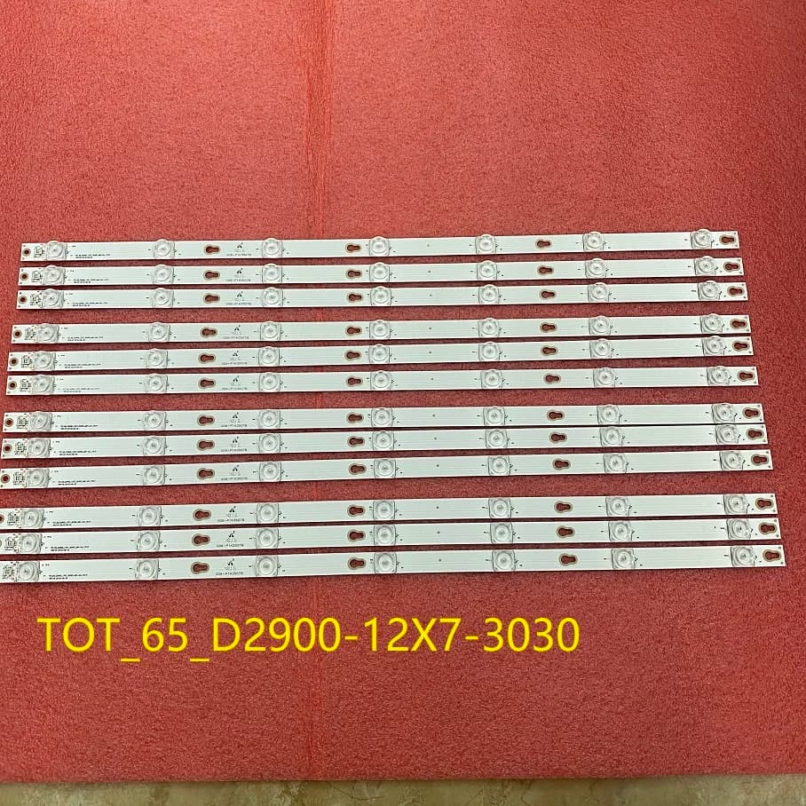 Bande de rétroéclairage LED pour TCL 65S401 65S403 65S405 65S405TAAA 65D2900 D65A620U 65A730U U65P6046 Thomson 65UC6306 65UC6406 65US6016