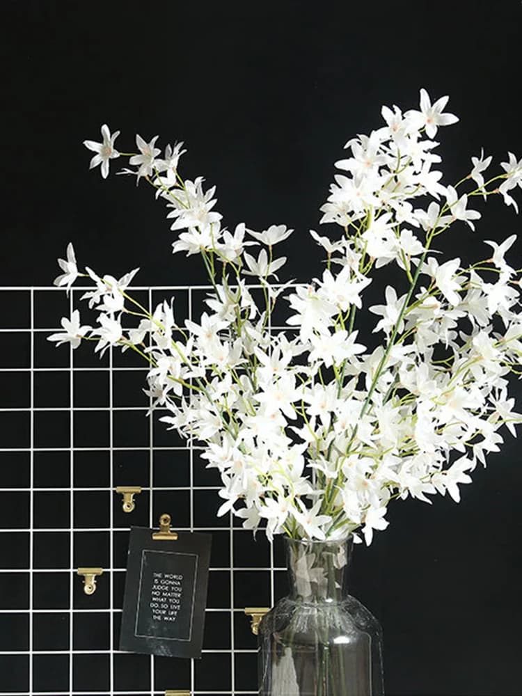 Fleurs artificielles pour la décoration, fleurs artificielles pour la maison, activités de jardin, mariage, guide routier