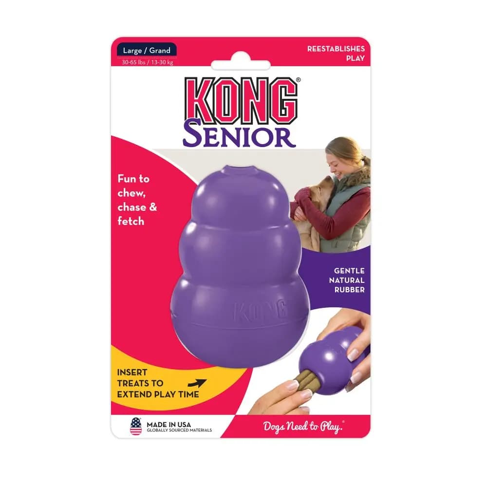 Jouet à mâcher pour chien senior KONG S/M/L
