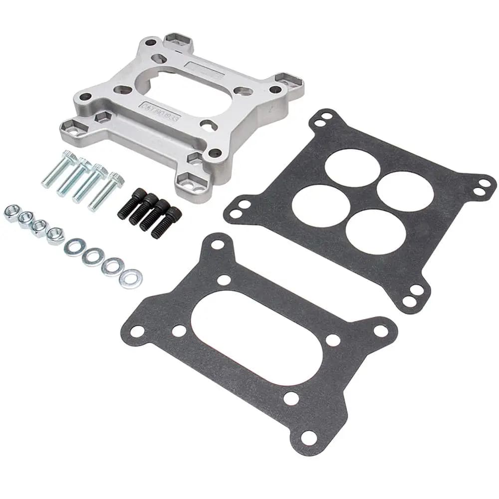 Adaptateur Carburateur en Aluminium 1933, Kit 2bbl-4bbl, 4 Boulons, 2 Barils à 4 Barils