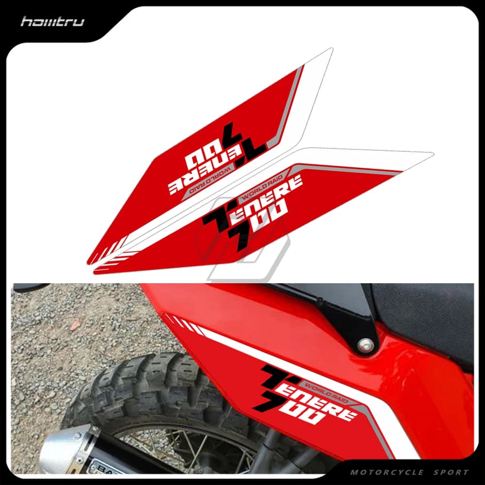 Étui Anti-UV autocollant de moto pour Yamaha Tenere 700 2019 – 2021
