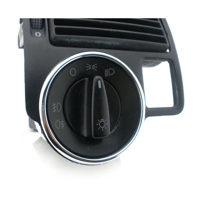 Interrupteur de tableau de bord avec indicateur de vitesse chromé, garniture d'anneau pour VW MK4 Golf 4 IV BORA Jetta GTI GLI V6 4 Motion Passat 3B B5 T4