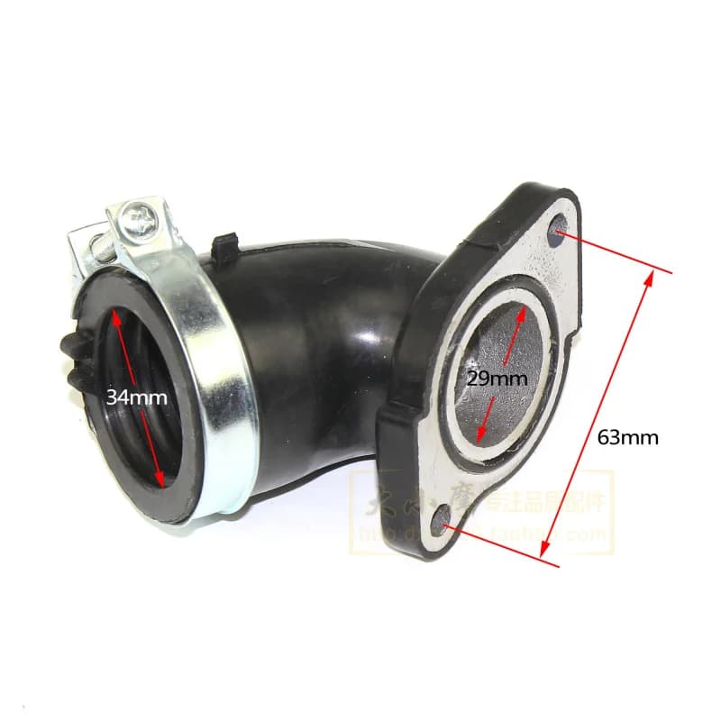 Collecteur d'admission pour Linhai BUYANG FEISHEN FA-D300 170MM 173MN 260CC 300CC YP250 VOG250, ATV Quad Scooter