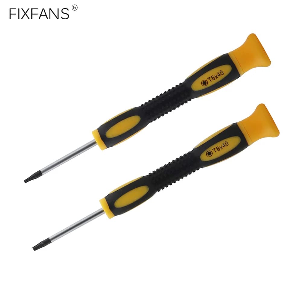 Jeu de tournevis Torx T6 et T8 avec trou, jeu de tournevis de sécurité T6H T8H pour Xbox One pour la réparation de la Console de contrôleur Xbox 360
