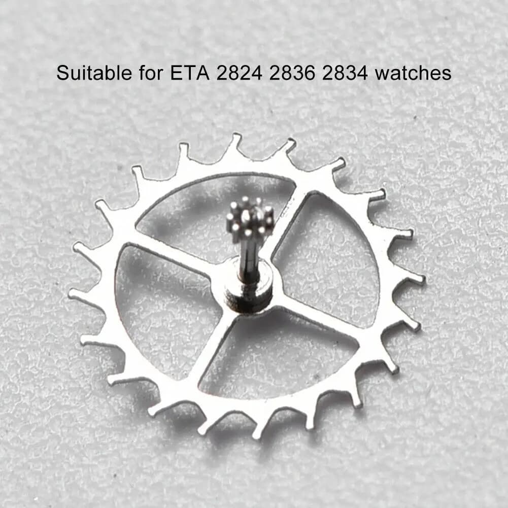 Montres de remplacement, mouvement mécanique, roue d'échappement, réparation, pièces de rechange en métal pour ETA 2824 2836 2834