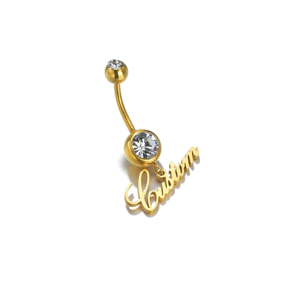 Anneaux de nombril Sexy pour femmes et filles, bijoux de corps, pendentif rond en cristal, boutons de ventre, nouvelle mode