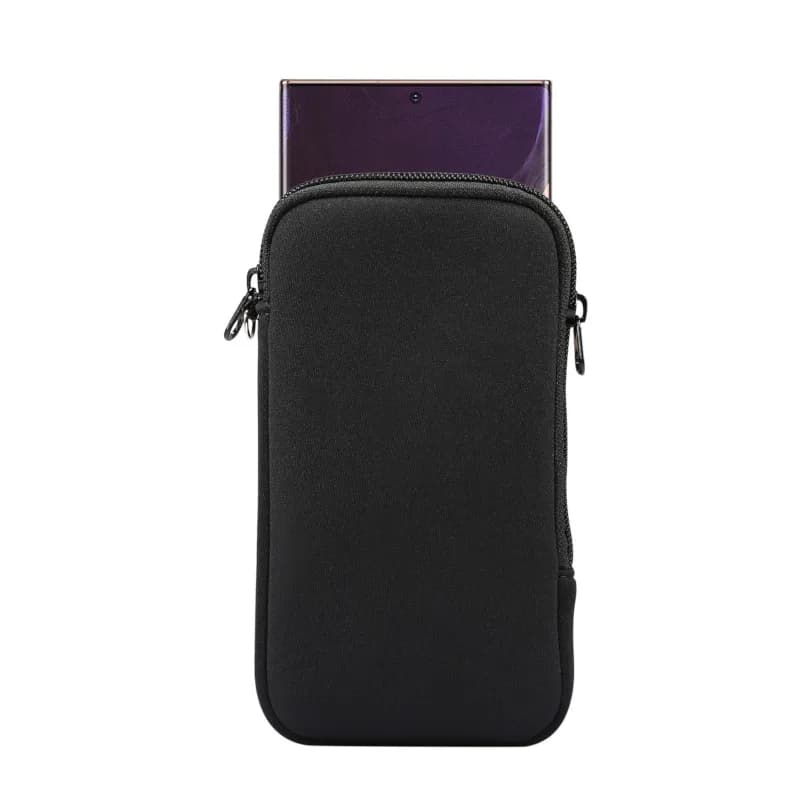 Sac de rangement universel en néoprène avec fermeture éclair, étui pour OnePlus 12 11 12R 10T 9RT,Nord CE 4 Lite,Realme 14 13 Pro C65 C55 C21