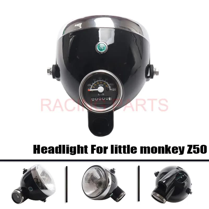 Assemblage de lampe de sauna pour moto, éclairage de sauna pour Honda Z50, Z50A, Z50J, Z50R, Mini Trail, Monkey Bike, Little Monkey Small Motorcycle