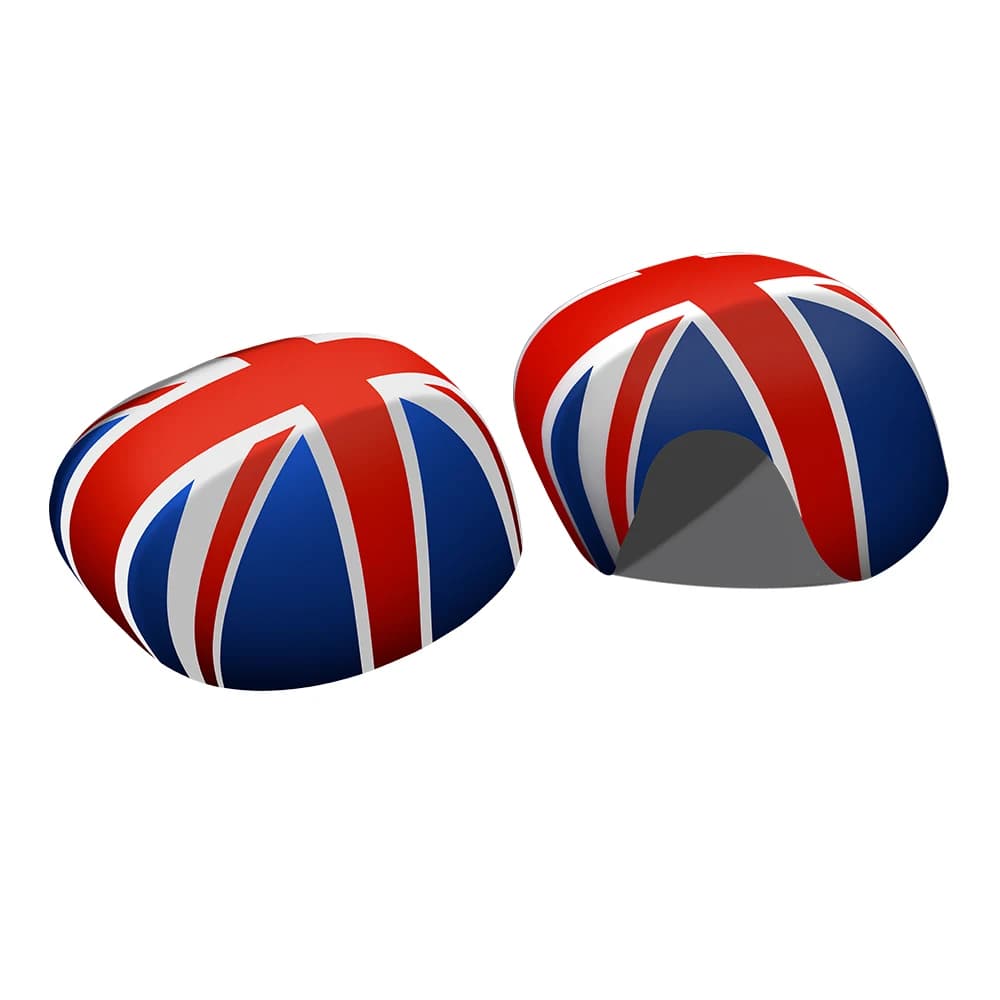 Union Jack – housse de rétroviseur de porte, accessoires de voiture pour Mini Cooper S Clubman Countryman One JCW F54 F55 F56 F57 F60