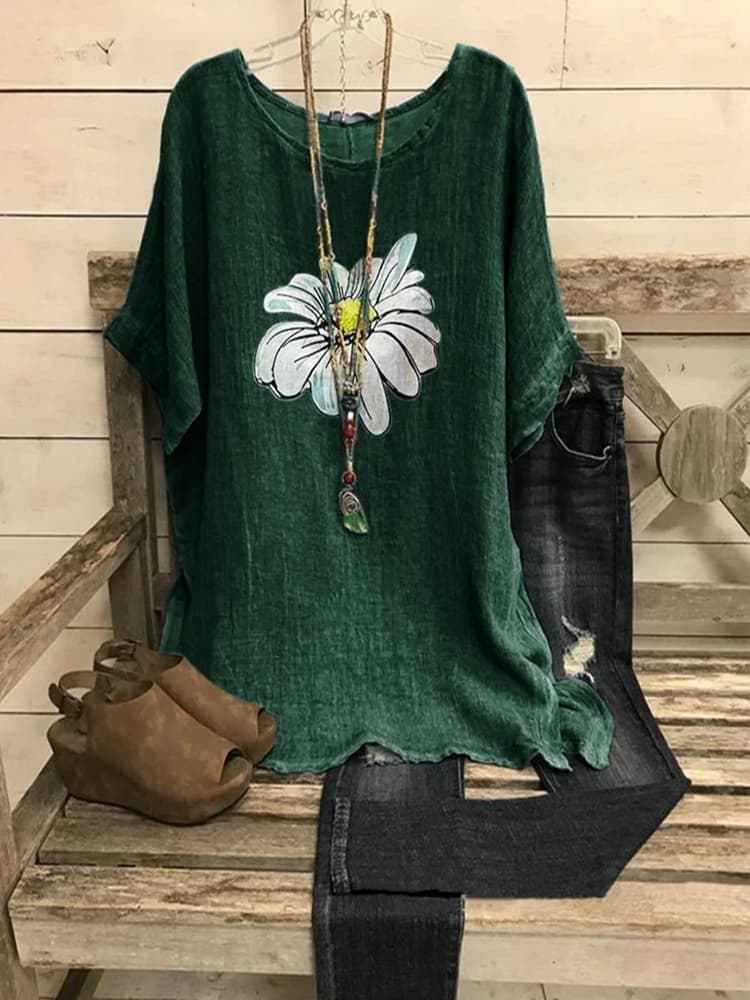 T-shirt imprimé à manches courtes pour femmes, T-shirt léger à col rond, T-shirt adt, décontracté, 5XL, 6XL, 7XL, 9XL, 152cm, nouveauté, été