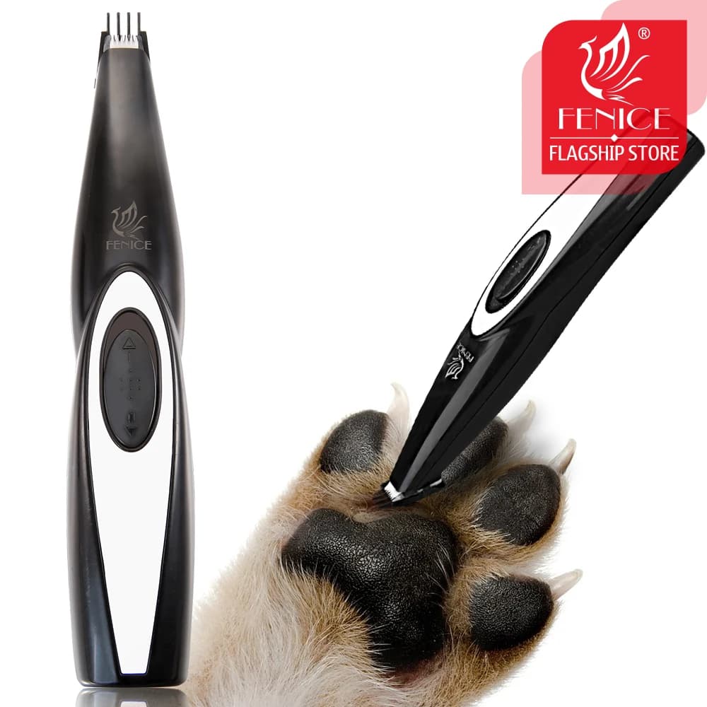 Fenice – tondeuse électrique professionnelle pour animaux de compagnie, fournitures de toilettage pour le visage, les pieds, les yeux et les oreilles, rechargeable par USB