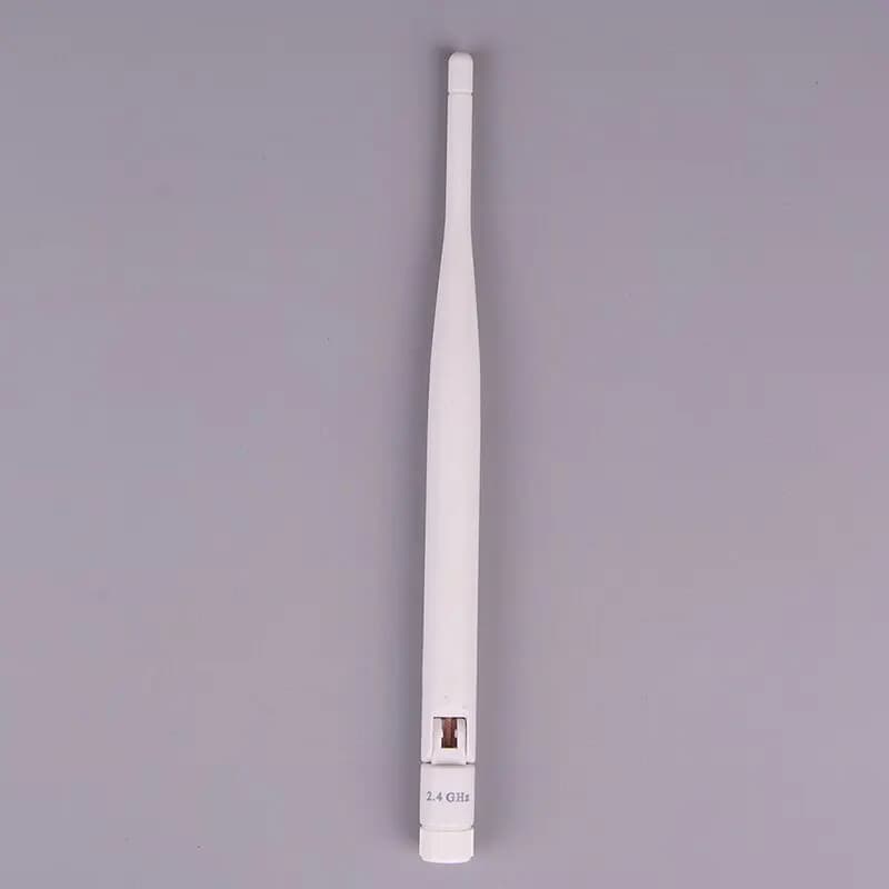 Antenne Wifi omnidirectionnelle 2.4 Ghz 5dbi SMA, connecteur mâle blanc 2.4 Ghz, routeur