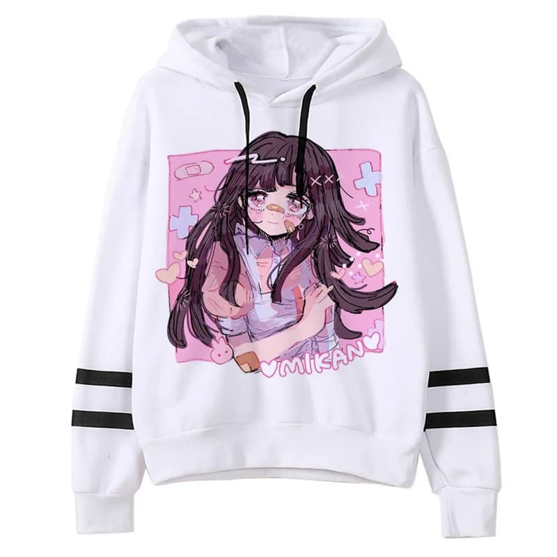 Sweats à capuche unisexes Anime recrutés pour hommes, Kawaii, Ouma WarripiercJapanese Anime, Streetwear Harajuku, Cartoon Stationary Ito, Komaeda, PVD Male