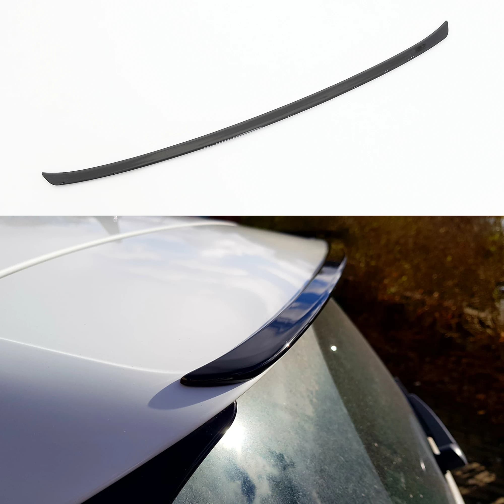 Becquet de Toit Arrière Noir Brcorporelle R Performance Pack, Adapté à Volkswagen Golf Mk7 MkPirGTI GTD R R-Line 2013-2020