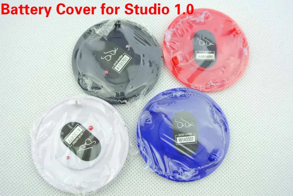 Nouvelles pièces de réparation pour écouteurs couvercle de batterie pour Studio 1.0 meilleur Studio1.0 couvercle de batterie pour écouteurs