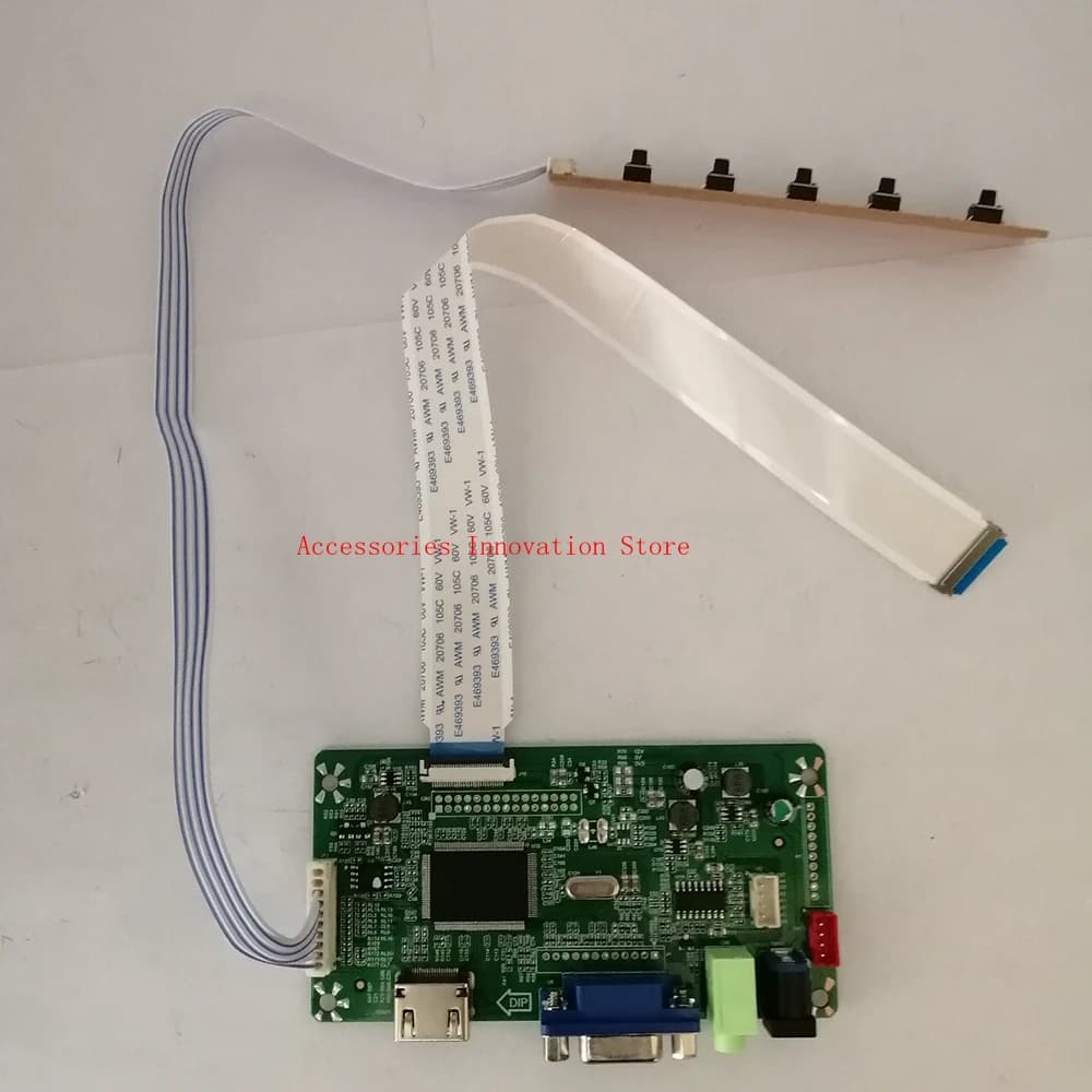 Nouveau kit de moniteur EDP N140BGE-E33 N140BGE-E54/E3W HDMI+VGA+Audio 1366X768 30 broches, carte de contrôle, écran LCD LED