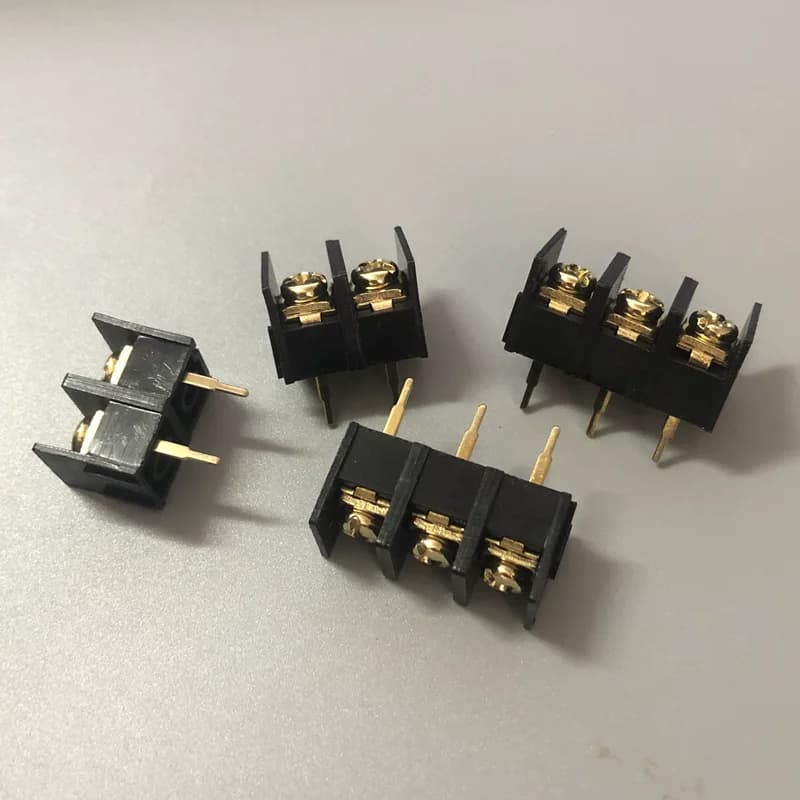 Connecteur de bornier à vis PCB KF1000 2/3 broches 10.0mm 2/3/4 broches 2/3/4 voies broche droite 300V 25a KF1000-2P KF1000-3P 5 pièces
