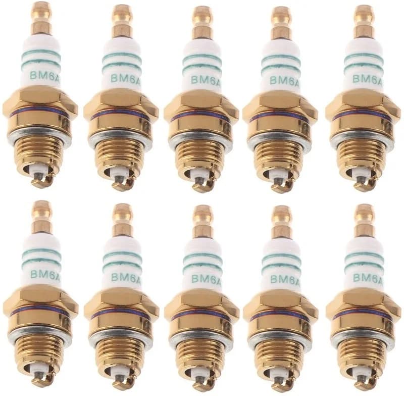 BMsnapSpark-Bougie de préchauffage standard, remplacement de petit moteur pour tronçonneuse à 2 temps, tondeuse à gazon, débroussailleuse, 5 pièces, 10 pièces