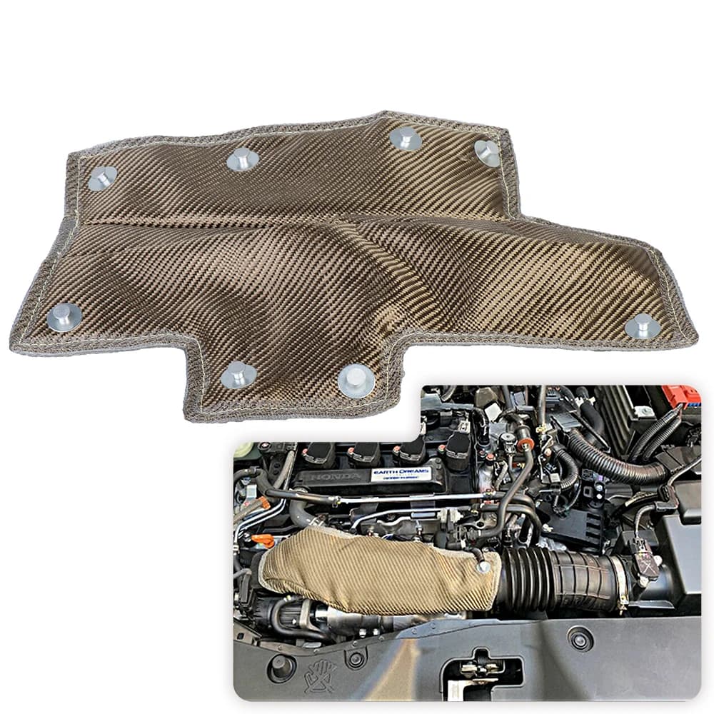 Couverture de tuyau d'admission de lave, turbocompresseur, bouclier thermique, refroidisseur d'admission, résistance aux hautes températures, pour Honda Civic 1.5T