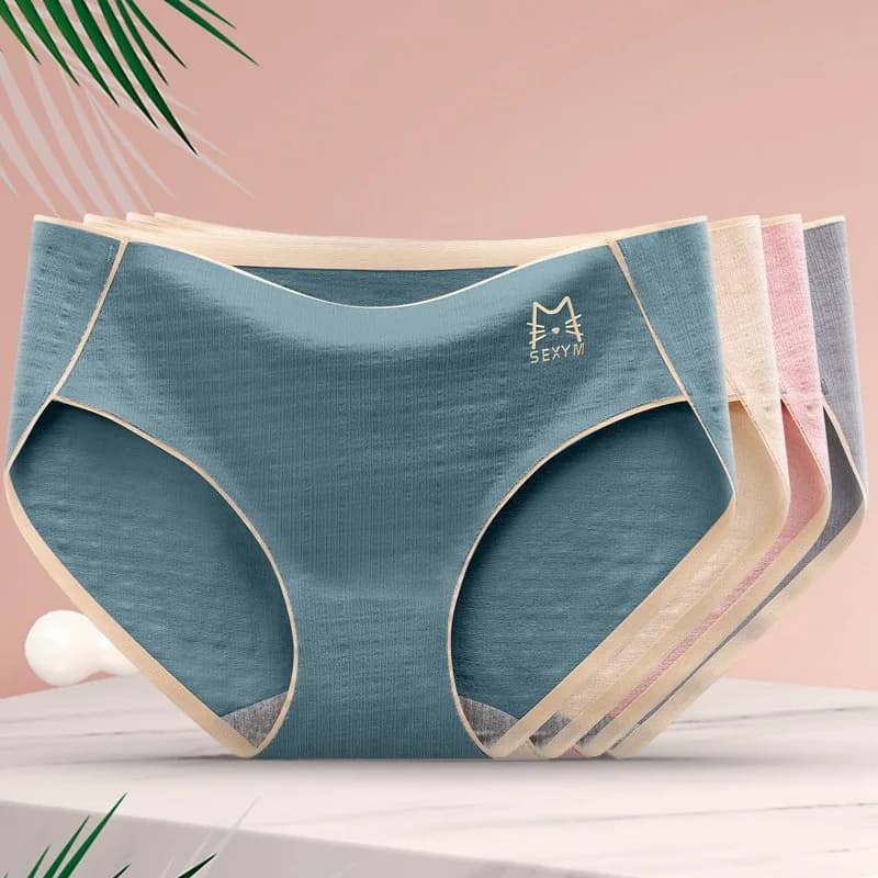 Sous-vêtements sexy pour femmes en coton, culottes antibactériennes sans coutures, lingerie pour femmes, culottes pour filles, tanga grande taille, lingerie nouvelle.