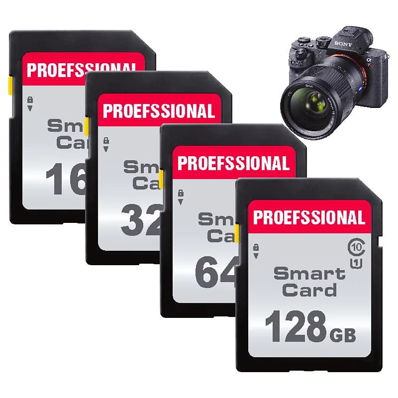 100% haute vitesse classe 10 carte SD 128GB 16GB 256GB 32GB carte sd carte mémoire Flash usb clé sdcards pour appareil photo Canon