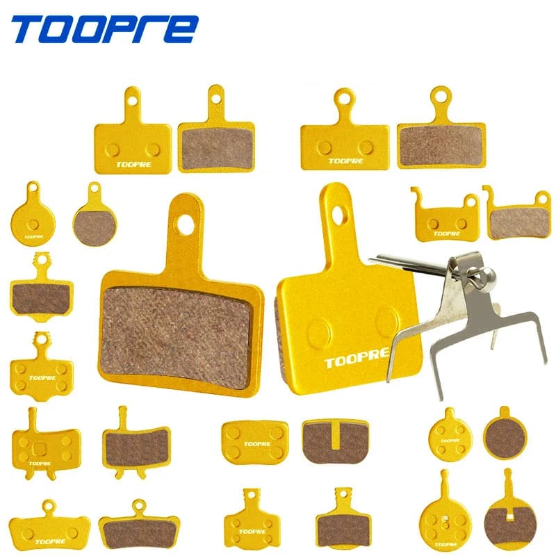 Plaquettes de frein à disque pour vélo de montagne TOOPRE, plaquettes de frein à disque hydraulique pour vélo, plaquettes de frein à disque à huile entièrement métalliques BB5 pour Shimano SRAM AVID