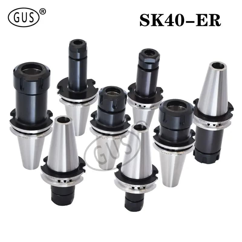 SK40 JT40 DIN69871 Support de porte-outil de fraisage CNC SK40 ER16 ER20 ER25 ER32 Porte-outil à mandrin à ressort